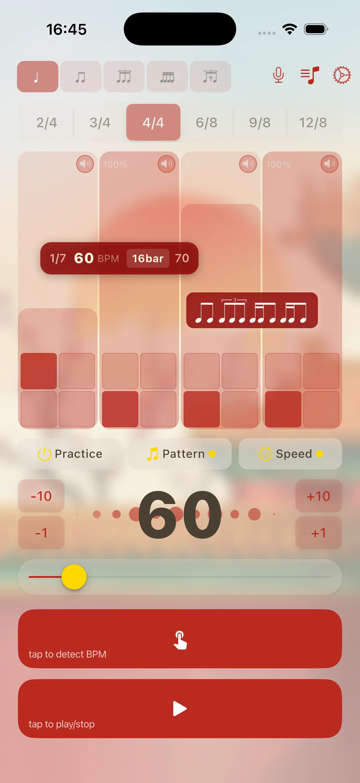 Metronome iPhone 主题皮肤